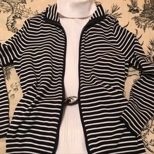 Talbots Zipper Cardigan